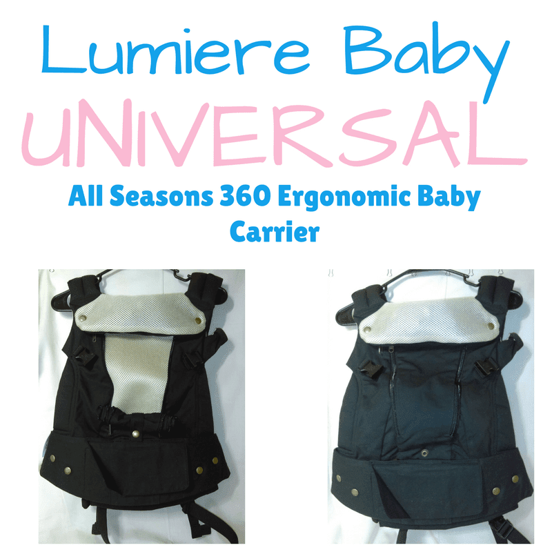 Lumiere baby carrier positions hotsell